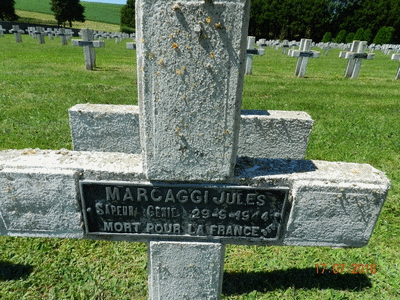 Tombe deMARCAGGI Jules à <a HREF=fotom2l.php?necro=403>  <U>Rougemont  (NÃ©cropole Nationale)</U> </A> 333