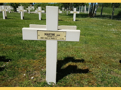 Tombe deMARTINI Mathieu à <a HREF=fotom2l.php?necro=205>  <U>FÃ¨re-Champenoise (Necropole Nationale)</U> </A> 982