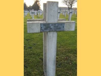 Tombe deTRAMONI Joseph  à <a HREF=fotom2l.php?necro=216>  <U>Sarrebourg (NÃ©cropole Nationale des prisonniers de guerre FranÃ§ais)</U> </A> 11226