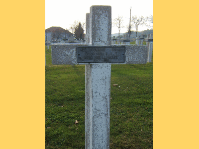 Tombe deMOZZICONACCI Pierre à <a HREF=fotom2l.php?necro=216>  <U>Sarrebourg (NÃ©cropole Nationale des prisonniers de guerre FranÃ§ais)</U> </A> 6171