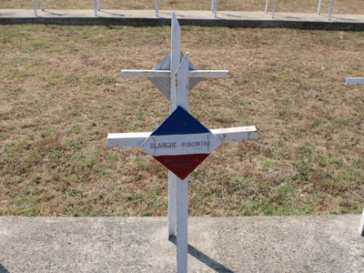 Tombe deBIANCHI Hyacinthe à <a HREF=fotom2l.php?necro=415>  <U>BITOLA (CimetiÃ¨re militaire franÃ§ais)</U> </A> 1365