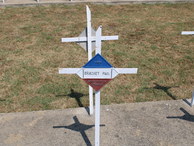 Tombe deBRACHET Paul Joseph François Antoine à <a HREF=fotom2l.php?necro=415>  <U>BITOLA (CimetiÃ¨re militaire franÃ§ais)</U> </A> 3864