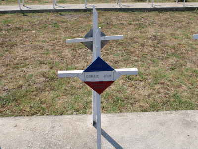 Tombe deCOMITI Jean François  à <a HREF=fotom2l.php?necro=415>  <U>BITOLA (CimetiÃ¨re militaire franÃ§ais)</U> </A> 3657