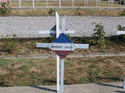 Tombe deGUIDONI Joseph à <a HREF=fotom2l.php?necro=415>  <U>BITOLA (CimetiÃ¨re militaire franÃ§ais)</U> </A> 2776