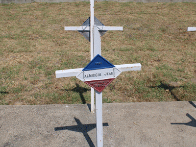 Tombe deOLMICCIA Jean Baptiste David à <a HREF=fotom2l.php?necro=415>  <U>BITOLA (CimetiÃ¨re militaire franÃ§ais)</U> </A> 3889