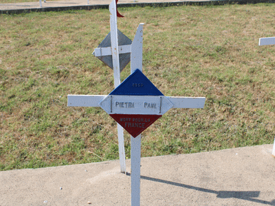 Tombe dePIETRI Paul Marie à <a HREF=fotom2l.php?necro=415>  <U>BITOLA (CimetiÃ¨re militaire franÃ§ais)</U> </A> 3050