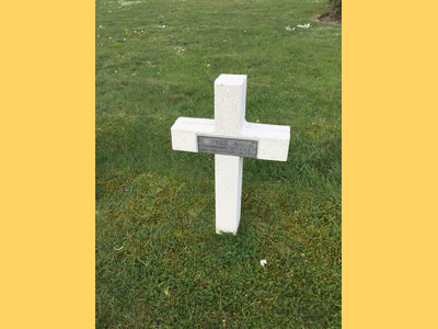 Tombe deROCCHI Jean Pierre à <a HREF=fotom2l.php?necro=250>  <U>Chatillon-sur-Marne (NÃ©cropole Nationale du PrieurÃ© de Binson)</U> </A> 968