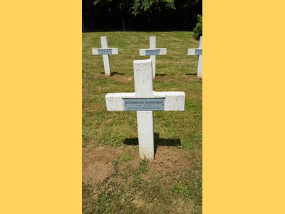 Tombe deSCANIGLIA Dominique à <a HREF=fotom2l.php?necro=84>  <U>ROSSIGNOL  (CimetiÃ¨re "OrÃ©e de la forÃªt " )</U> </A> 293