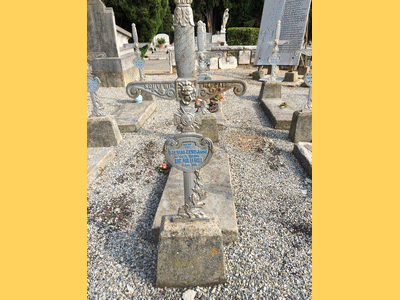 Tombe deSTEFANI Ours André à <a HREF=fotom2l.php?necro=402>  <U>Nice (CarrÃ©s militaires du CimetiÃ¨re communal de Caucade)</U> </A> Carr&eacute; Marne 60/ 418 Tombe 7353