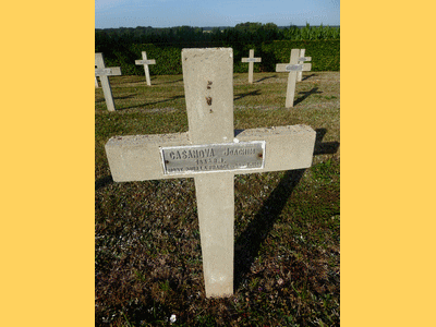 Tombe deCASANOVA Joachim à <a HREF=fotom2l.php?necro=15>  <U>MÃ©nil-sur-Belvitte (NÃ©cropole Nationale)</U> </A> 809