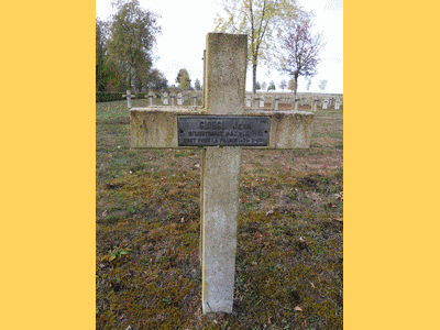 Tombe deGIORGI Jean Baptiste à <a HREF=fotom2l.php?necro=260>  <U>Jonchery sur Suippes (NÃ©cropole militaire)</U> </A> 1157