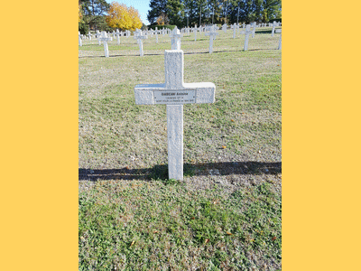 Tombe deGIABICANI Antoine Marie à <a HREF=fotom2l.php?necro=371>  <U>Vouziers -Â NÃ©cropole nationale Chestres</U> </A> 714