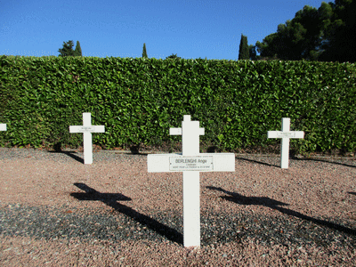 Tombe deBERLENGHI Félix à <a HREF=fotom2l.php?necro=471>  <U>BÃ©ziers (CarrÃ© militaire du CimetiÃ¨re Neuf)</U> </A> PetitCarr&eacute;