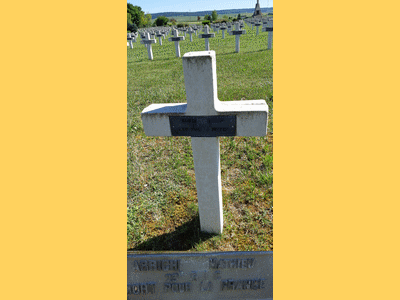 Tombe deARRIGHI Mathieu à <a HREF=fotom2l.php?necro=218>  <U>Sillery (NÃ©cropole nationale)</U> </A> 308