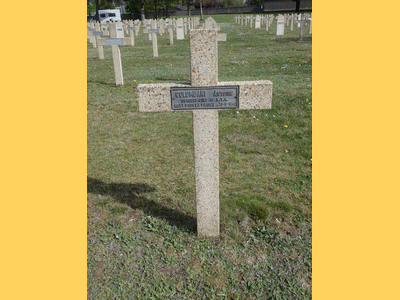 Tombe deCOLOMBANI Antoine Fran&ccedil;ois à <a HREF=fotom2l.php?necro=283>  <U>Verdun (NÃ©cropole nationale Bevaux)</U> </A> 258 Ter