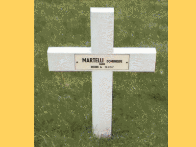 Tombe deMARTELLI Dominique à <a HREF=fotom2l.php?necro=562>  <U>Brest (CarrÃ© militaire du cimetiÃ¨re de Kerfautras)</U> </A> 