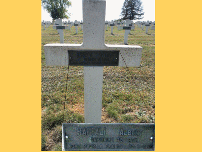 Tombe deRAFFALLI Albert à <a HREF=fotom2l.php?necro=295>  <U>Belleray (NÃ©cropole nationale)</U> </A> 532 Ter