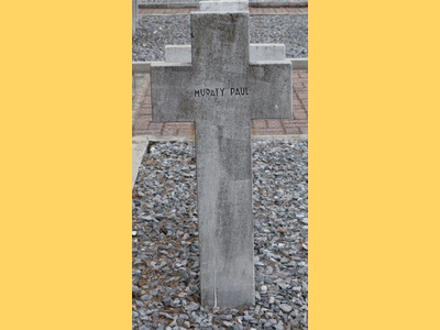 Tombe deMURATI Paul François à <a HREF=fotom2l.php?necro=519>  <U>THESSALONIQUE 
 (CimetiÃ¨re militaire de Zeitenlick  )</U> </A> 6539