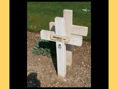 Tombe deANDARELLI Ange Marie à <a HREF=fotom2l.php?necro=75>  <U>Soupir NÂ° 2 (NÃ©cropole nationale)</U> </A> 2252