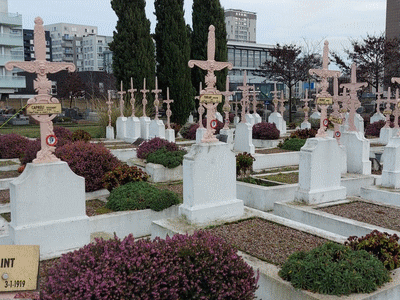 Tombe deCAPRILI Toussaint à <a HREF=fotom2l.php?necro=661>  <U>Bois-Colombes (CarrÃ© des corps restituÃ©s  du cimetiÃ¨re communal)</U> </A> 