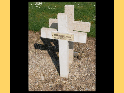 Tombe deMAROSELLI Philippe à <a HREF=fotom2l.php?necro=75>  <U>Soupir NÂ° 2 (NÃ©cropole nationale)</U> </A> 2260