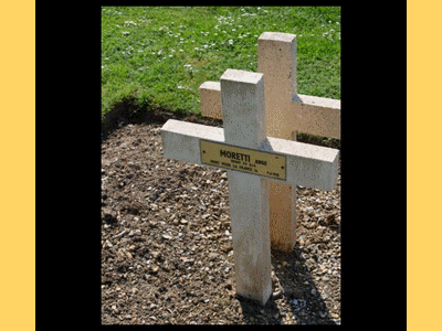 Tombe deMORETTI Ange Marie à <a HREF=fotom2l.php?necro=75>  <U>Soupir NÂ° 2 (NÃ©cropole nationale)</U> </A> 2281