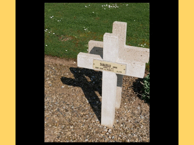 Tombe deSIALELLI Ange Vincent à <a HREF=fotom2l.php?necro=75>  <U>Soupir NÂ° 2 (NÃ©cropole nationale)</U> </A> 2271