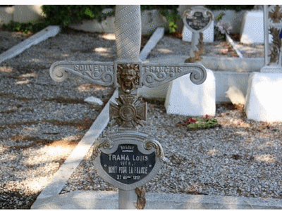 Tombe deTRAMA Louis à <a HREF=fotom2l.php?necro=399>  <U>Antibes ( CarrÃ© militaire du cimetiÃ¨re de Rabiac)</U> </A> 166