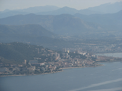 AJACCIO ville - Arrivée par avion